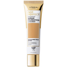 L'Oreal Paris Age Perfect Radiant Serum Foundation SPF 50 – Golden Honey, für reife Haut, 1 Unze – Strahlende Abdeckung & Feuchtigkeit
