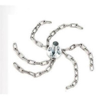 AW Perkins 7245L 12 in. Chain Whip, Adaptor For Use & Steel Rods