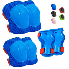 Kids Protective Gear Set Wemfg Knee Pads for Kids 3-8 Years Toddler Knee and Elbow Pads with Wrist Guards 3 in 1 for Skating Cycling Bike Rollerbladin