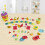 Play-Doh Play-Doh Βασικά Γράμματα με 26 Σφραγίδες Γράμματος και 6 Χρώματα Play-Doh 2