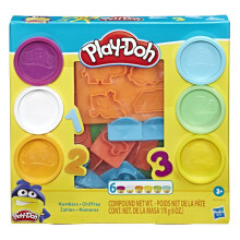 Hasbro Play-Doh Fundamentals - 10 αριθμοί και πολλαπλά εργαλεία σφράγισης μορφών