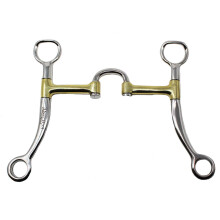 Professionel Equine Horse rustfrit st?l Western 5 """" Kobber High Port Correction Horse Bit 35318B