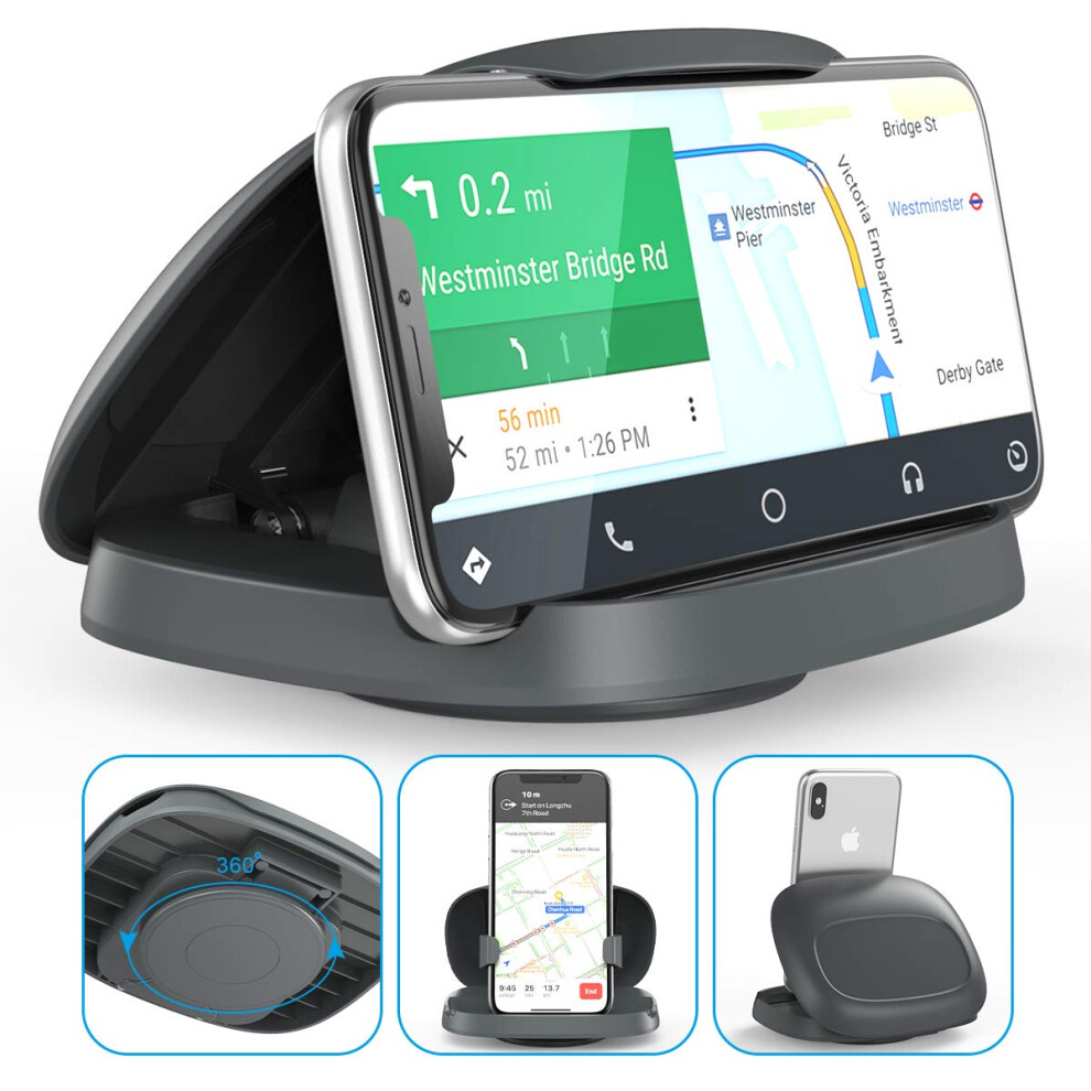 Joyeky Cell Phone Holder For Car Vertical Horizontal Car Phone Mount 658126493598