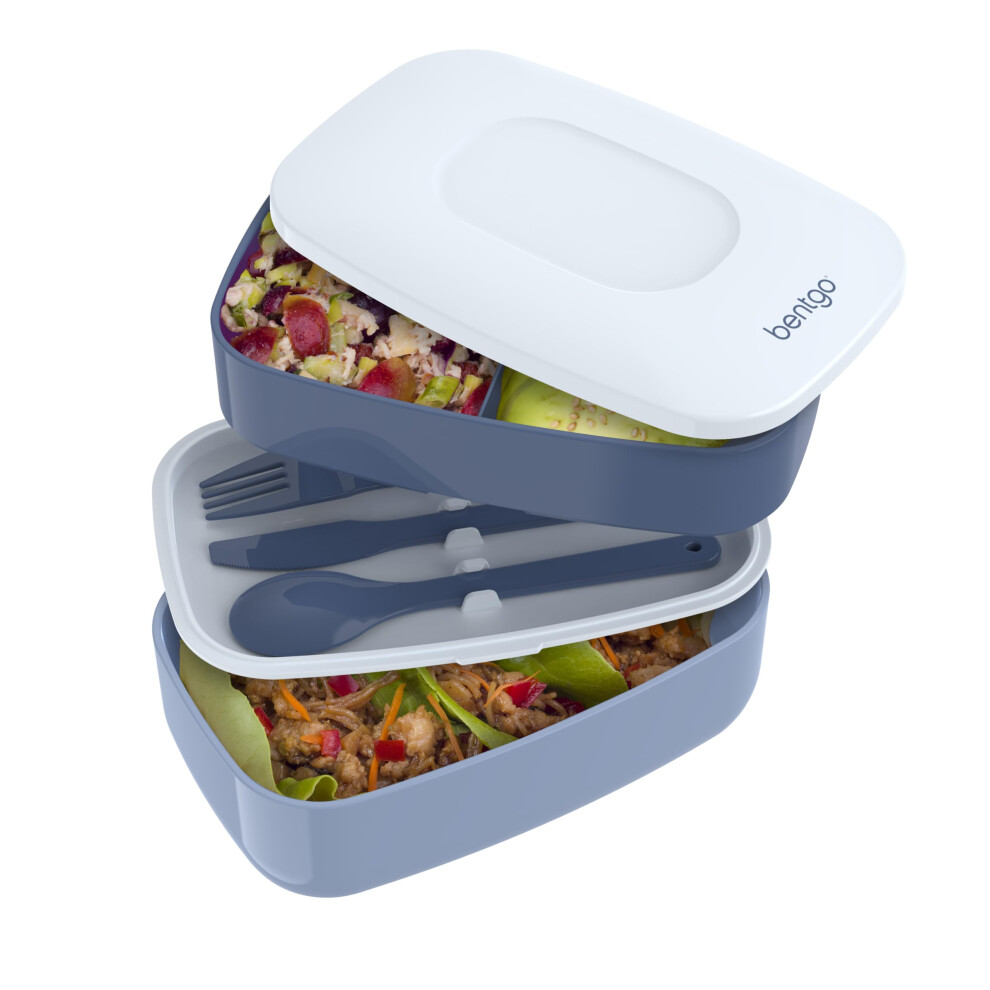Bentgo Classic - Bo Te Bento Pour Adulte Bo Te Lunch Empilable Tout-En-Un Conta-image