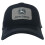 John Deere John Deere Silver Patch Mesh Back Trucker Cap-Black/Gray 1