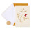 Papyrus blank kort (r?d kolibri) 1