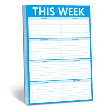 90 Seiten Wochenplaner-Liste, Notizblock, To-Do-Liste mit Magnetbefestigungen fr Khlschrankspind (15,2 x 22,9 cm)