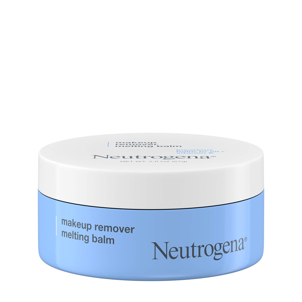 Neutrogena Makeup Remover Melting Balm to Oil with Vitamin E  Gentle and Nourishing Makeup Removing Balm for Eye  Lip  or Face Makeup  Travel-Friendly