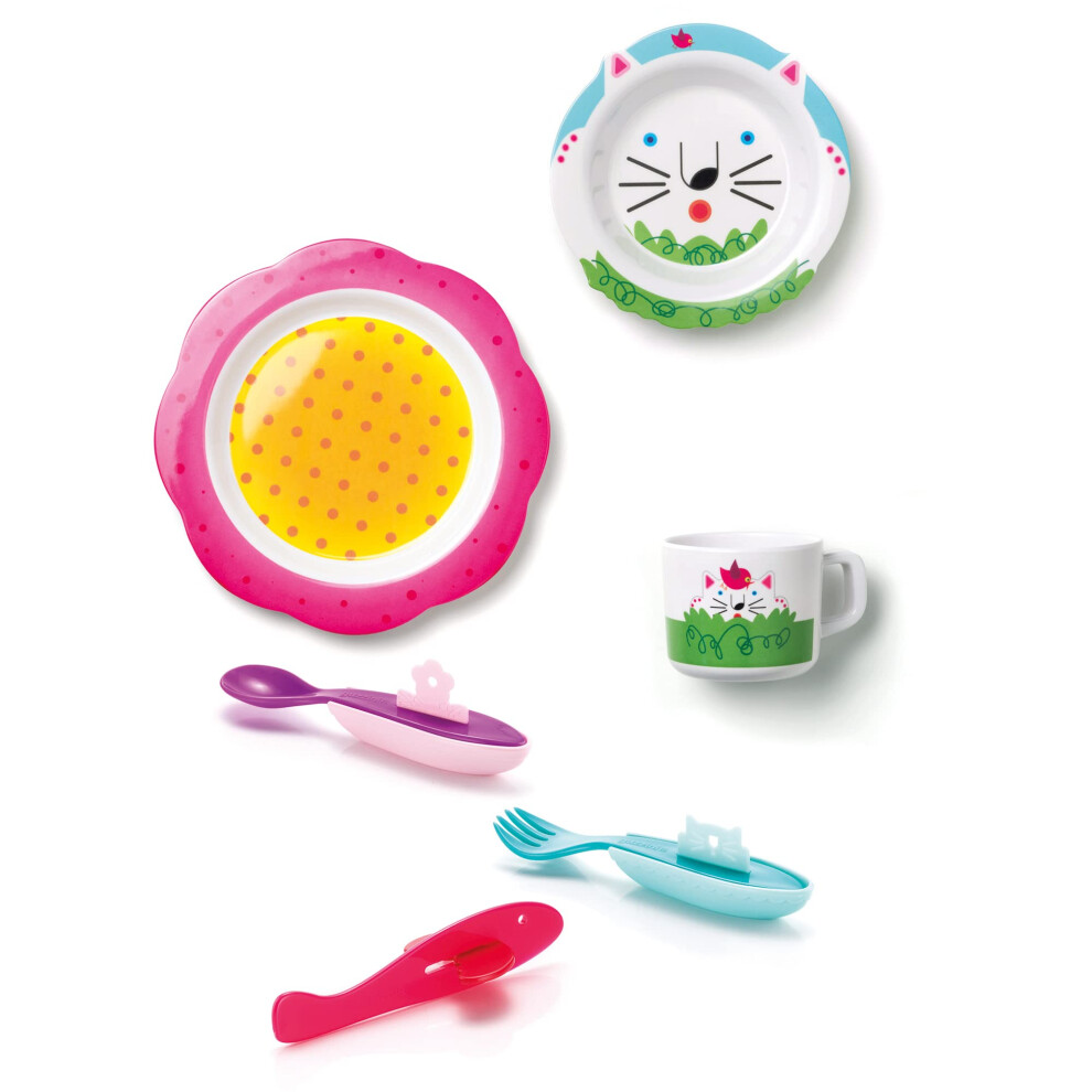 Ensemble Guzzini Bimbi : Assiette Plate avec Assiette Creuse Irene Warriors 39 x 25