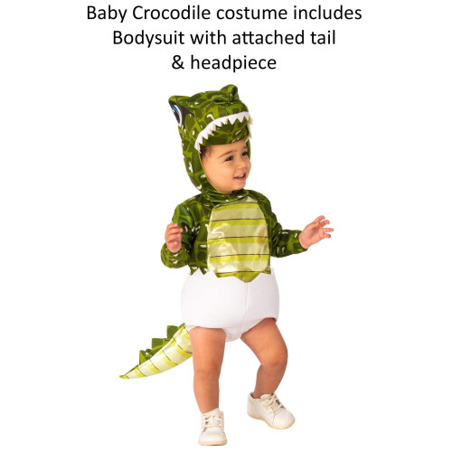 Traje de crocodilo do beb    de Rubie, como mostrado infantil 1