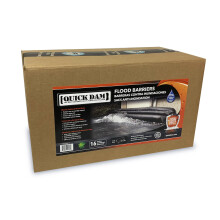Quick Dam QD65-16 Barriera antiallagamento 16 pezzi nera