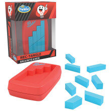 Think Fun Pocket Brainteasers Rec-Tangle kiraks jtk s STEM jtk fiknak s lnyoknak 8 ves kortl