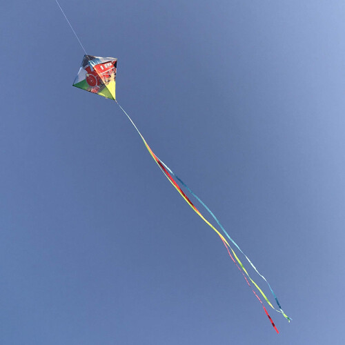 Na brisa 3285 - Trem Kite Diamond de 30 polegadas - Kite voador e f   cil de voar 1