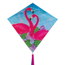 I Breeze 3292 - Flamingo 30 -tums diamantkite - Fun Easy Flying Kite