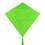 In the Breeze 3297 - Lime 30 Inch Diamond Kite - Solid Green  Fun  Eas 1