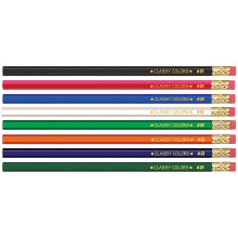 Musgrave MUSDHEX9912-12 Pencil Company, Holzetui, Sechskantstift, verschiedene Farben, Mine Nr. 2, 12 Stck, 12 Packungen