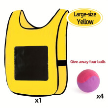 Gelbe klebrige Ballhemd