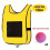Gelbe klebrige Ballhemd 1