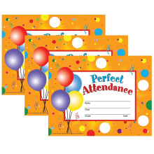 Hayes Publishing Perfektn dochzkov certifikty a odmeny 30 certifiktu & 160 pecet na sadu 3 sad (H-VA801-3)