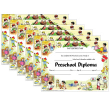 Flipside H-VA206CL-6 Hayes Diplomas Preschool44; 8,5 x 11 tommer - 30 pr. Pakke - pakke med 66