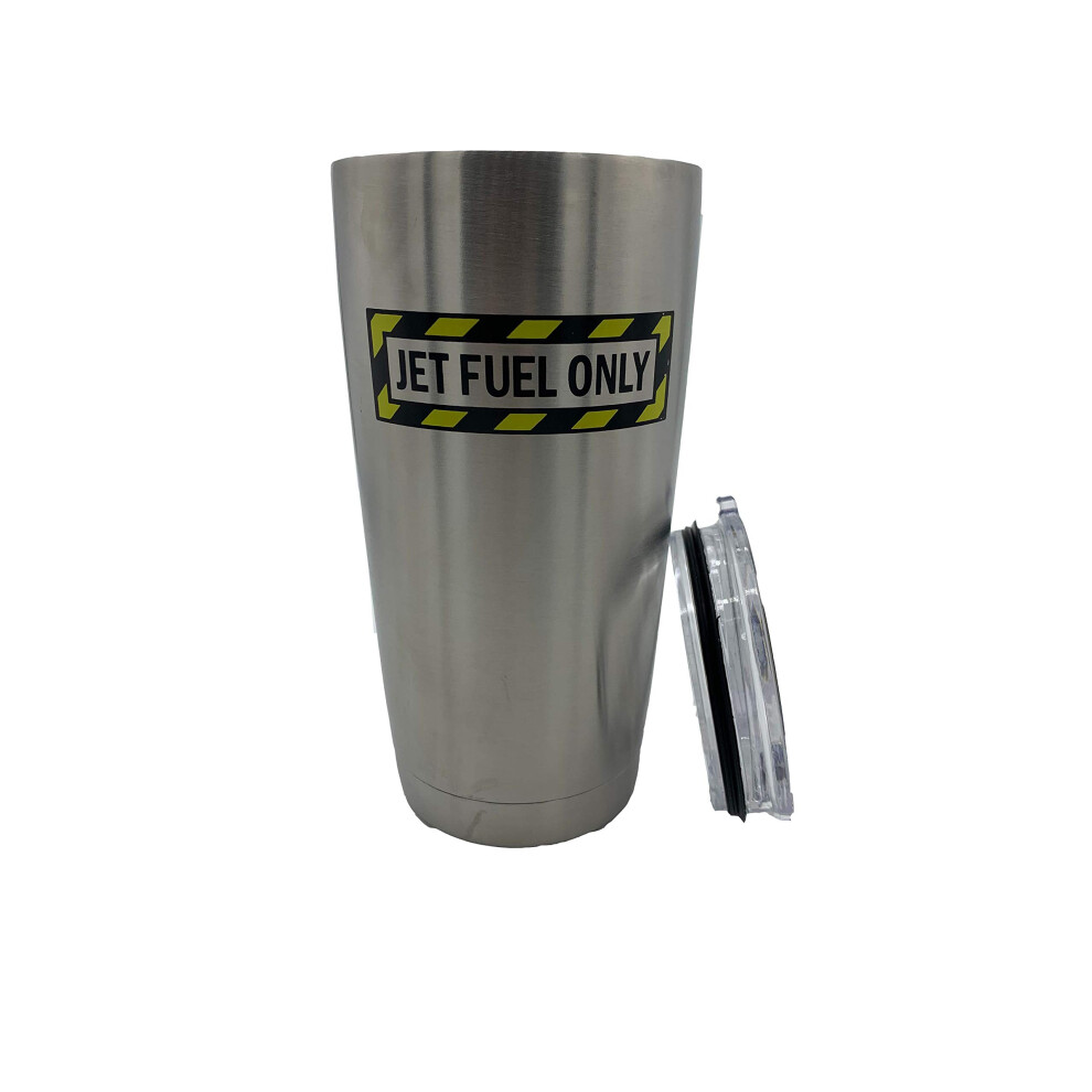 Jet Fuel Only - Bicchiere In Acciaio Inossidabile Da 20 Once