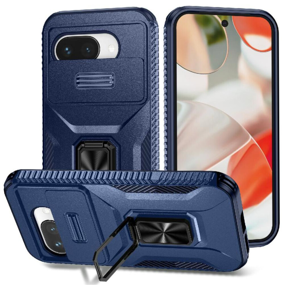 (Blue) Case For Google Pixel 9A Shockproof Lens Protection Lightweight Blue 764490289993