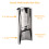 Outset Εργαλείο Μπαρ, Διπλό Cocktail Measuring Jigger, 2 σε 1, 1oz και 2oz, Ανοξείδωτο Ατσάλι 3