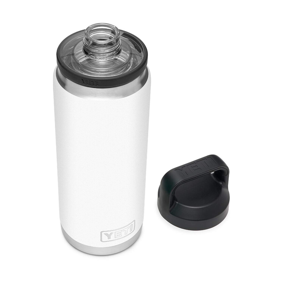 Photos - Water Bottle Yeti Rambler 26 oz Bottle Vacuum Insulated Stainless Steel with Chug Cap White White 21071200020 