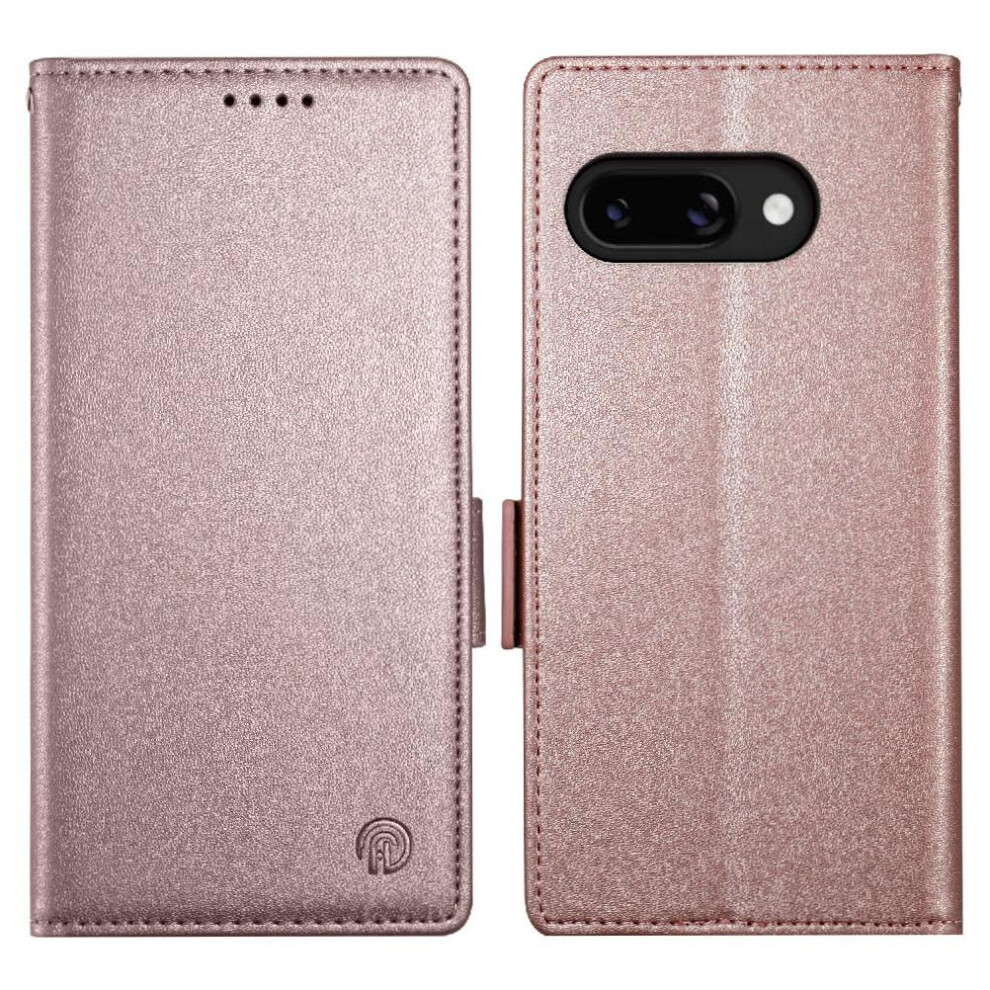 (Pink) Flip Case For Google Pixel 9A Wallet Flip Business Card Slots Daily Use Pink 764490291224