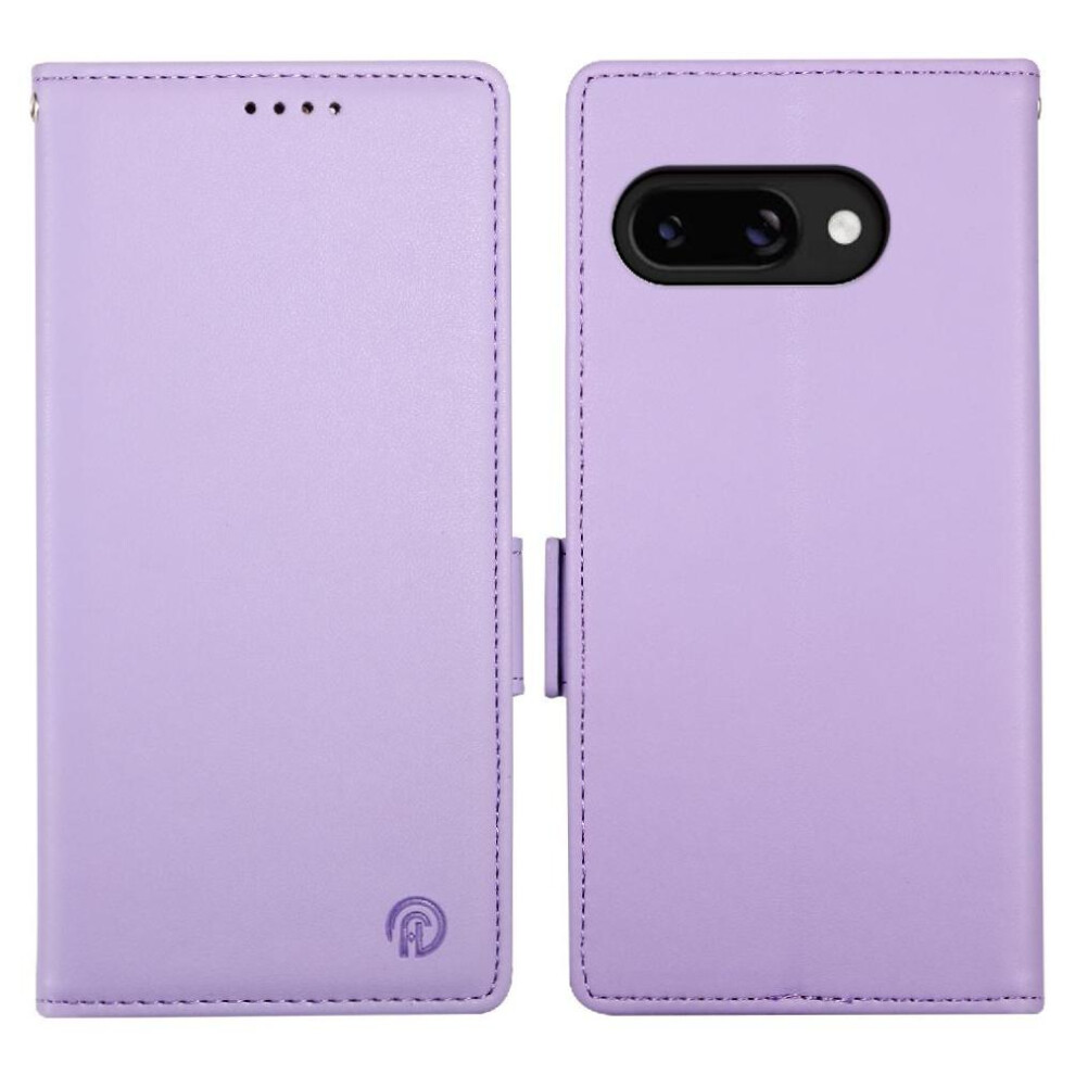 (Purple) Flip Case For Google Pixel 9A Wallet Flip Business Card Slots Daily Use Purple 764490291286