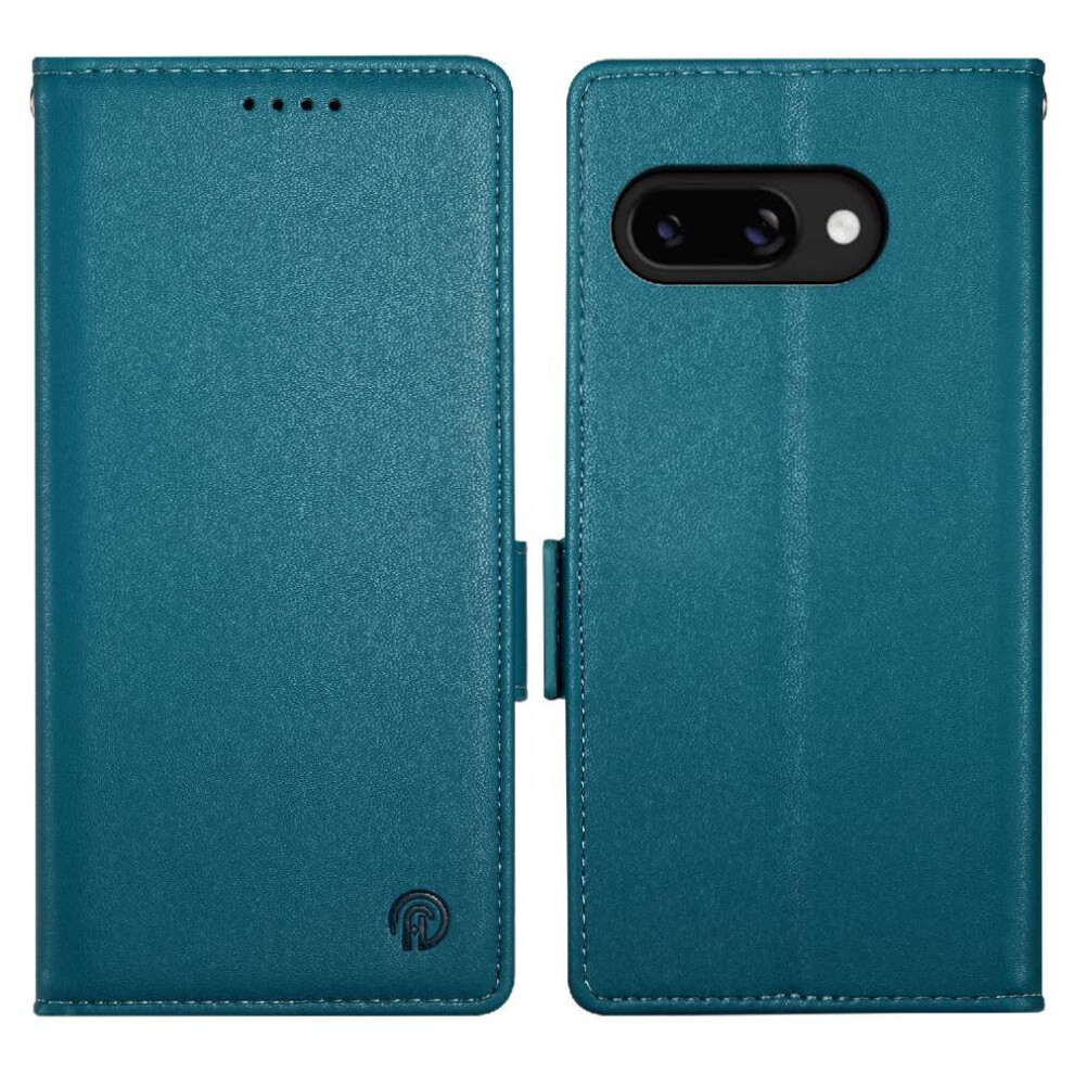 (Blue) Flip Case For Google Pixel 9A Wallet Flip Business Card Slots Daily Use Blue 764490291255
