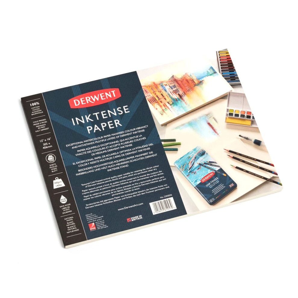 Derwent Inktense Paper Pad 12 x 16