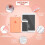Libro delle password Clever Fox con schede. Indirizzo Internet e password Orga 3