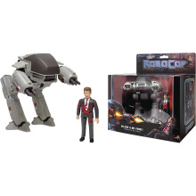 Super7 Robocop ED-209 och Mr. Kinney Reaction Figur 2-Pack Multicolor