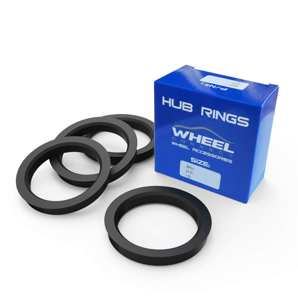WHEEL cONNEcT Hub centric Rings  731 to 705  Set of 4  ABS Plastic Hub-image-OPC-PFKRJTQ-NEW
