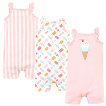 Unisex bavlnen    overaly Hudson Baby s mot   vom zmrzliny 0-3 mesiace