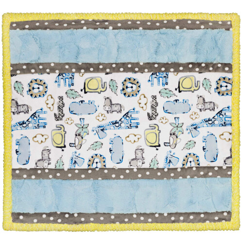 Shannon FABRICS Shannon Minky Cuddle Kit Wee Ones Λιοντάρι Γαλάζιο