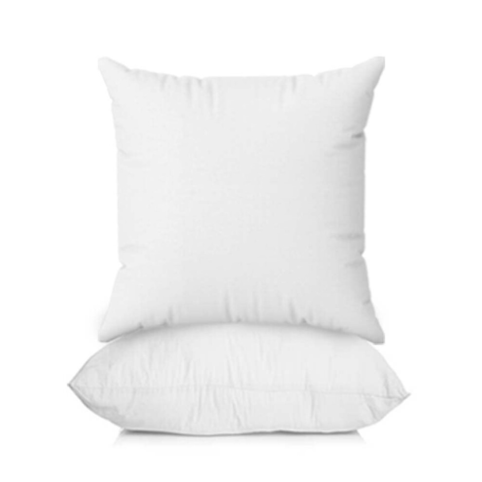 Coussins d   coratifs Nestl Coussins d'insertion d'oreiller Coussin 18x18 Blanc Paquet de
