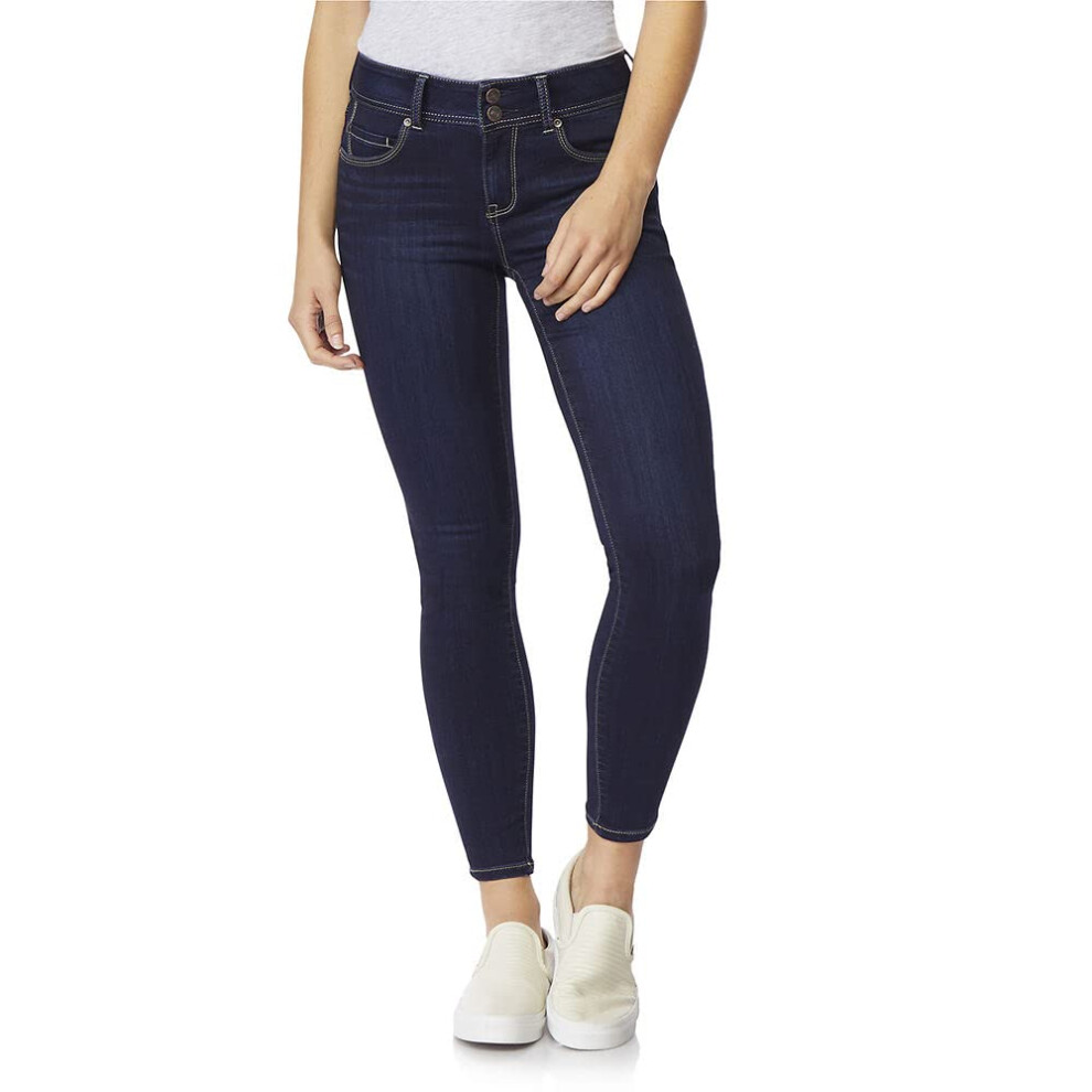 Jean Insta Soft Juniors taille mi-haute ultra skinny pour femmes WallFlower (Stan)