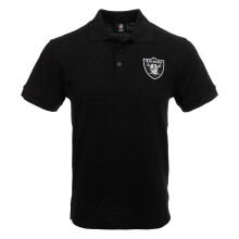 NFL LAS VEGAS RAIDERS MENS POLO KORT SLEEVE SHIRTPOLO Kort rmskjorta Casual Color L