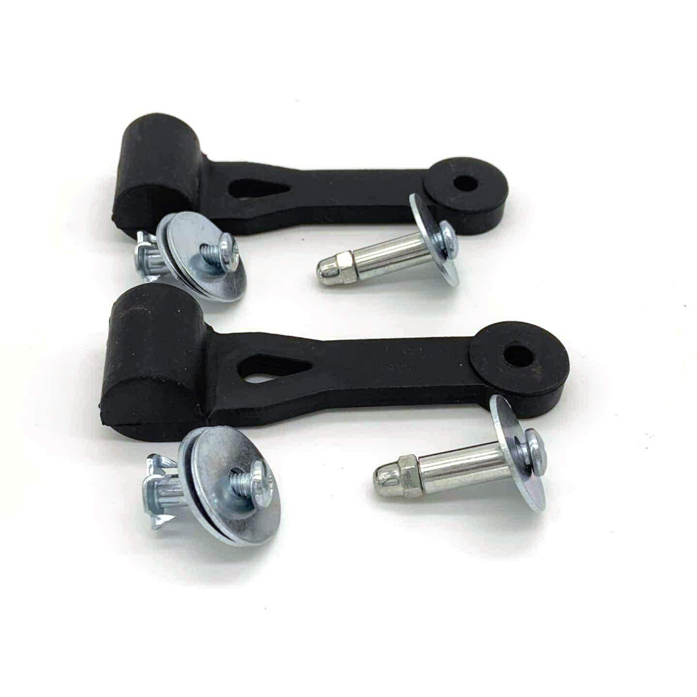 Lot De 2 Loquets De Capot De Sac De Tracteur 109808X 532109808X Pour Craftsman Husqvarna Whardware-image