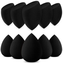 InnoGear Make-upspons 10-delige make-upsponzen Blenderset Schoonheid Cosmetische Foundation Blending Applicator Puff Flawless voor vloeibaar cr?epoed