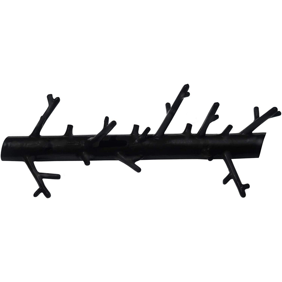 Support mural multifonctionnel bosign en forme de branche d'arbre 12,19 x 4,69 x 1,94 pouces de long - Noir mat