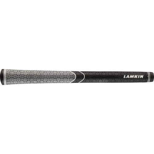 Lamkin ST+ 2 Υβριδικά Γκολφ Γκριπ, Γκριπ Σουίγγκερ, με Τεχνολογία Genesis, Μαύρο/Γκρι