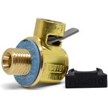 F-137: STANDARD VALVE WITH 12MM-1.75 THREADS WITH LEVER CLIP