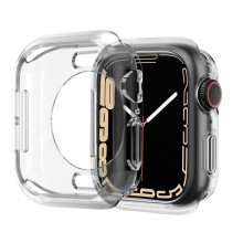 Ultra tenk m kk TPU n razuvzdorn puzdro Hontao pre iWatch Apple Watch Series SE 6/5/4, priehladn 40 mm
