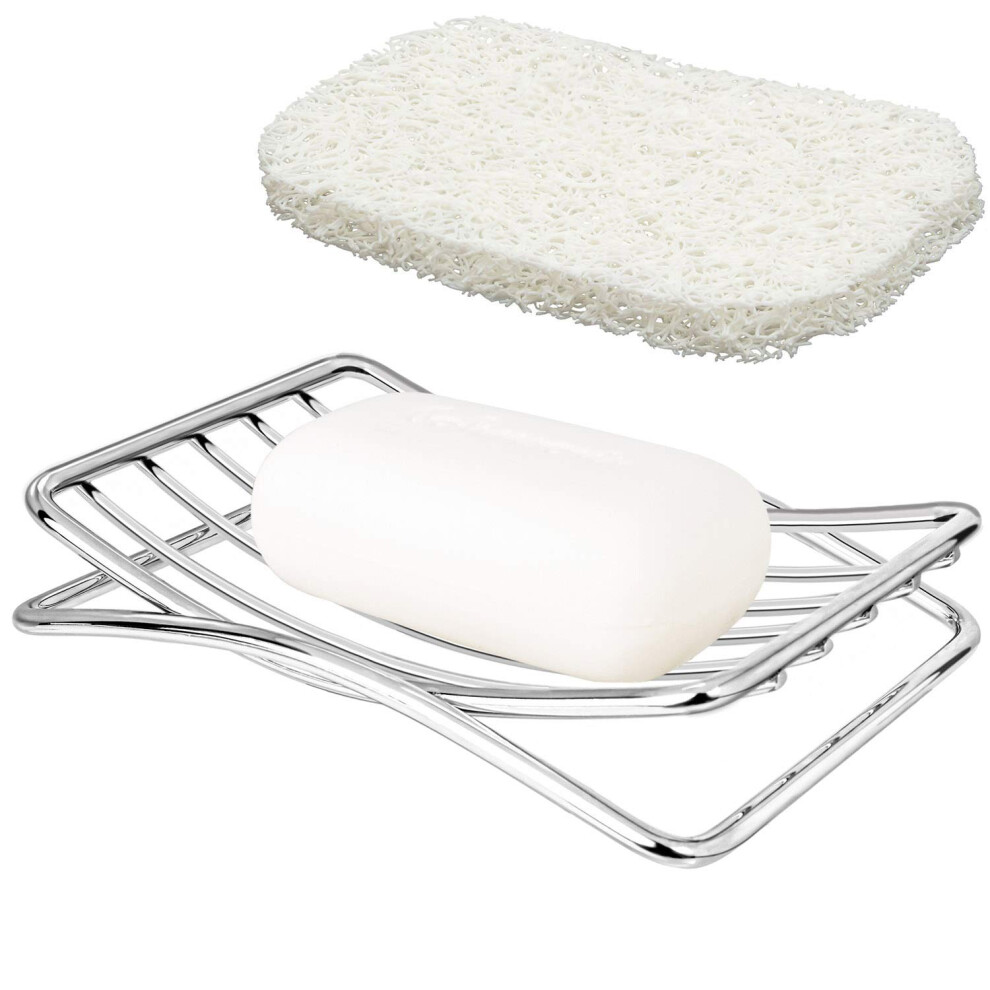 GUUKAR Soap Dish Stainless Steel Bar Soap Holder for Shower Bathroom-image-OPC-PFM5Z76-NEW