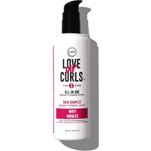 LUS Brands Love Ur Curls All-in-One Styler for Wavy Hair 8.5 oz - Repair, Hydrate, Style in One Easy Step - Hair Care for Natural Textures - No Crunc