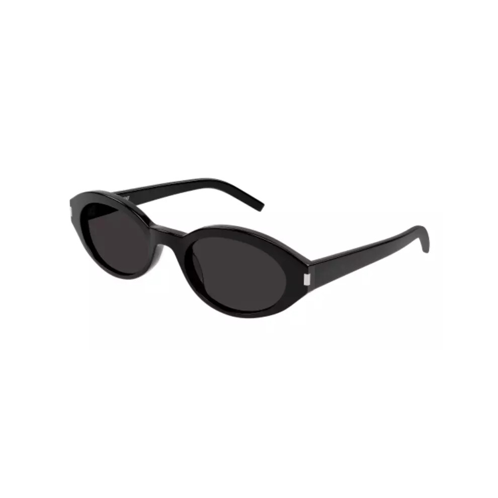 Saint Laurent SL 567 001 Black/Black Narrow Cat Eye Women's Sunglasses
