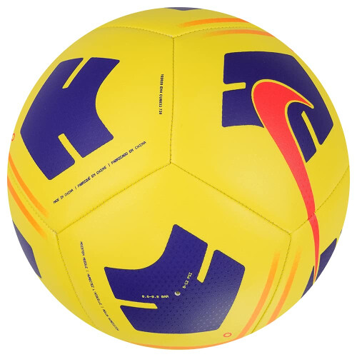 Nike Nike Ποδοσφαιρική Μπάλα Park Team, Κίτρινο/Βιολετί/Φωτεινό Κόκκινο, CU8033-720, 4 2